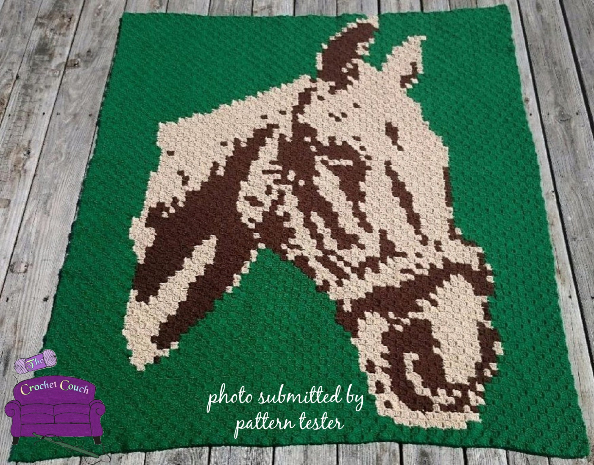 Crochet horse blanket pattern hotsell