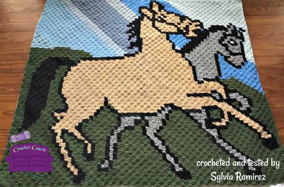HORSE PAIR # 2 CROSS STITCH CHART