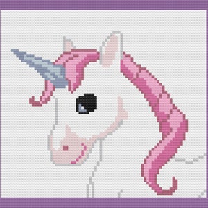 Unicorn Blanket C2C Crochet Pattern, Written Row Counts, C2C Graphs, Corner to Corner, Crochet Pattern, C2C Graph image 4