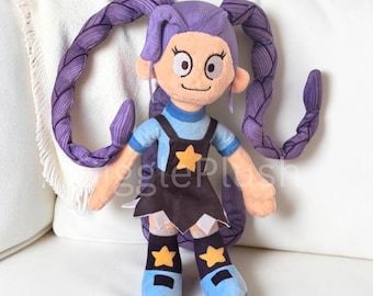 Lily Lovebraids Plush Toy – Poppy Playtime Inspired Horror Doll, Gamer Fan Art Collectible