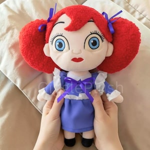 Peluche de Poppy de 27 cm – Muñeca inspirada en el personaje Poppy Playtime, del juego de terror Capítulo 5