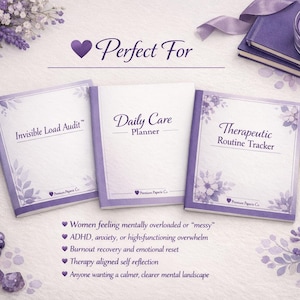 Mental Clutter Declutter Planner | Mindset Reset Workbook (PDF)