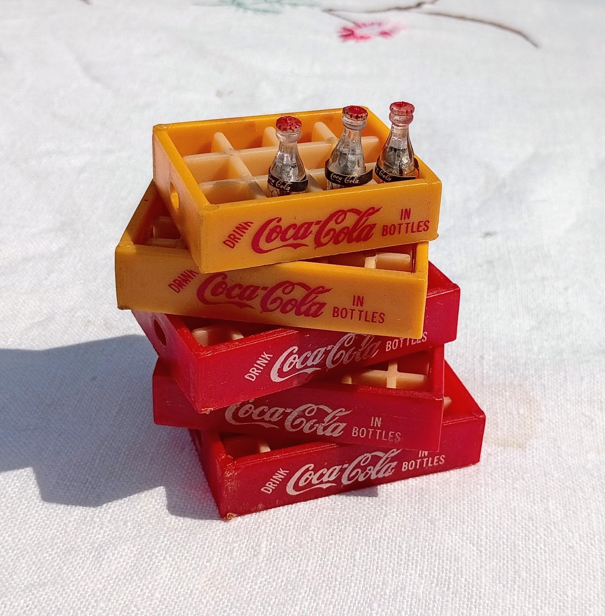 Vintage Coca Cola Red Wood Crate - Etsy