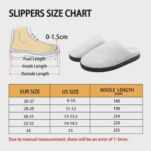 The Nightmare Before Christmas Cotton Slippers For Kid/Women/Man | Indoor Slippers | Cartoon Slippers image 5