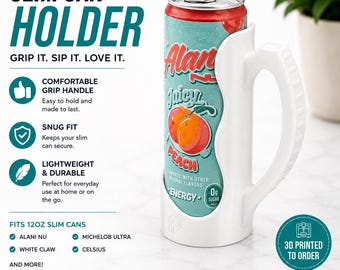 Slim Can Holder for Alani Nu and More