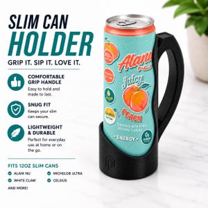 Porta-latas fino para Alani Nu e outros modelos. Nebulae Galaxy Sparkle
