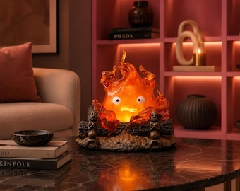 Lampe calcifer – le château ambulant
