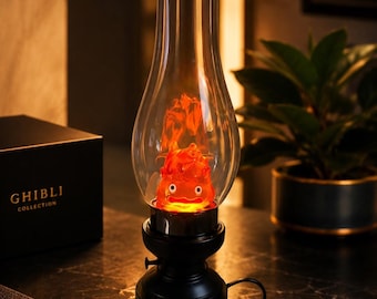Lampe calcifer – le château ambulant