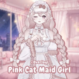 pink maid dress with cat ears Women Sexy Vintage Sweet Girl Pink Lolita Dress Kawaii Cute Maid Uniform Outfit