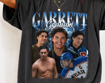Camiseta de Garrett Graham, Camiseta de hockey de Briar, Camiseta Graham 44 de la Universidad de Briar, Camiseta Off Campus, Camiseta Hockey Romance, Camiseta de hockey del campus