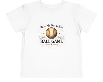 Take Me Out To The Ball Game Toddler Tee