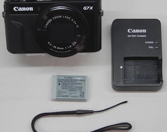 Premium Canon G7X Mark II Compact Camera - 20.1MP Vlogging Gear with Tilt Screen