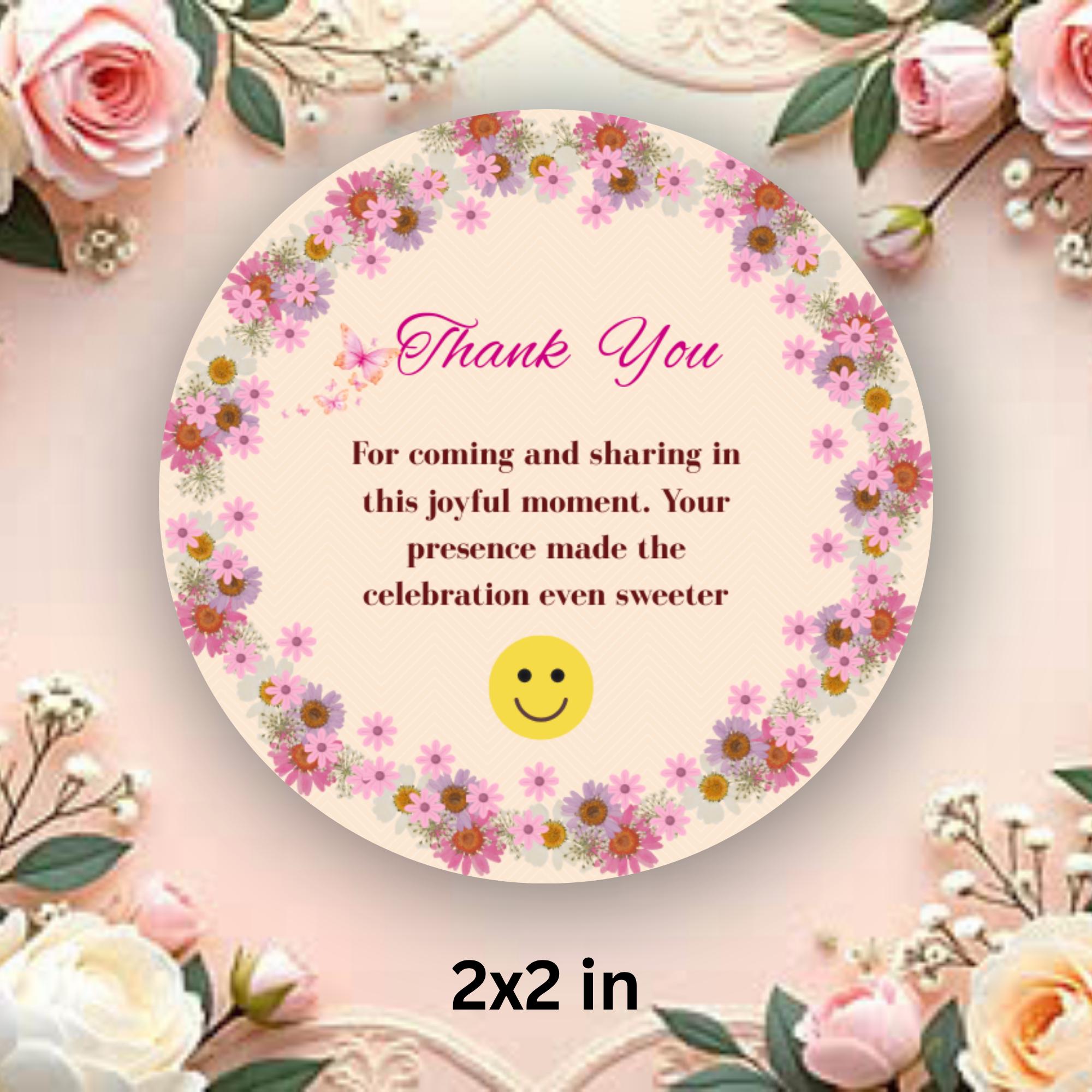Thanks Fg Editable Thank You Tags Canva Template | Favor Tag | 2x3.5, 2