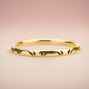 The Rainbow Ring | Thick Heavy Weight Circle Stamped Stacking Ring | Comfort Fit USA Sizes 4-12