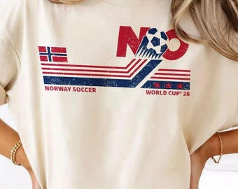 Norway Soccer World Cup Comfort Colors Shirt