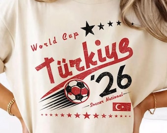 Turkiye Soccer World Cup Comfort Colors Shirt