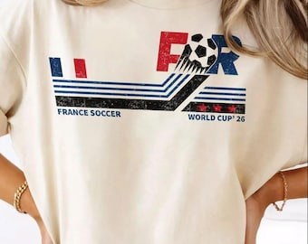 France Soccer World Cup Comfort Colors Shirt