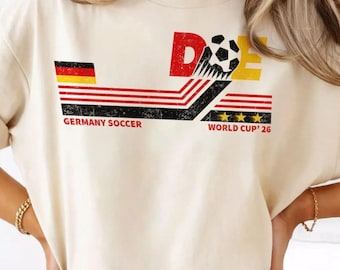 Germany Soccer World Cup Comfort Colors Shirt