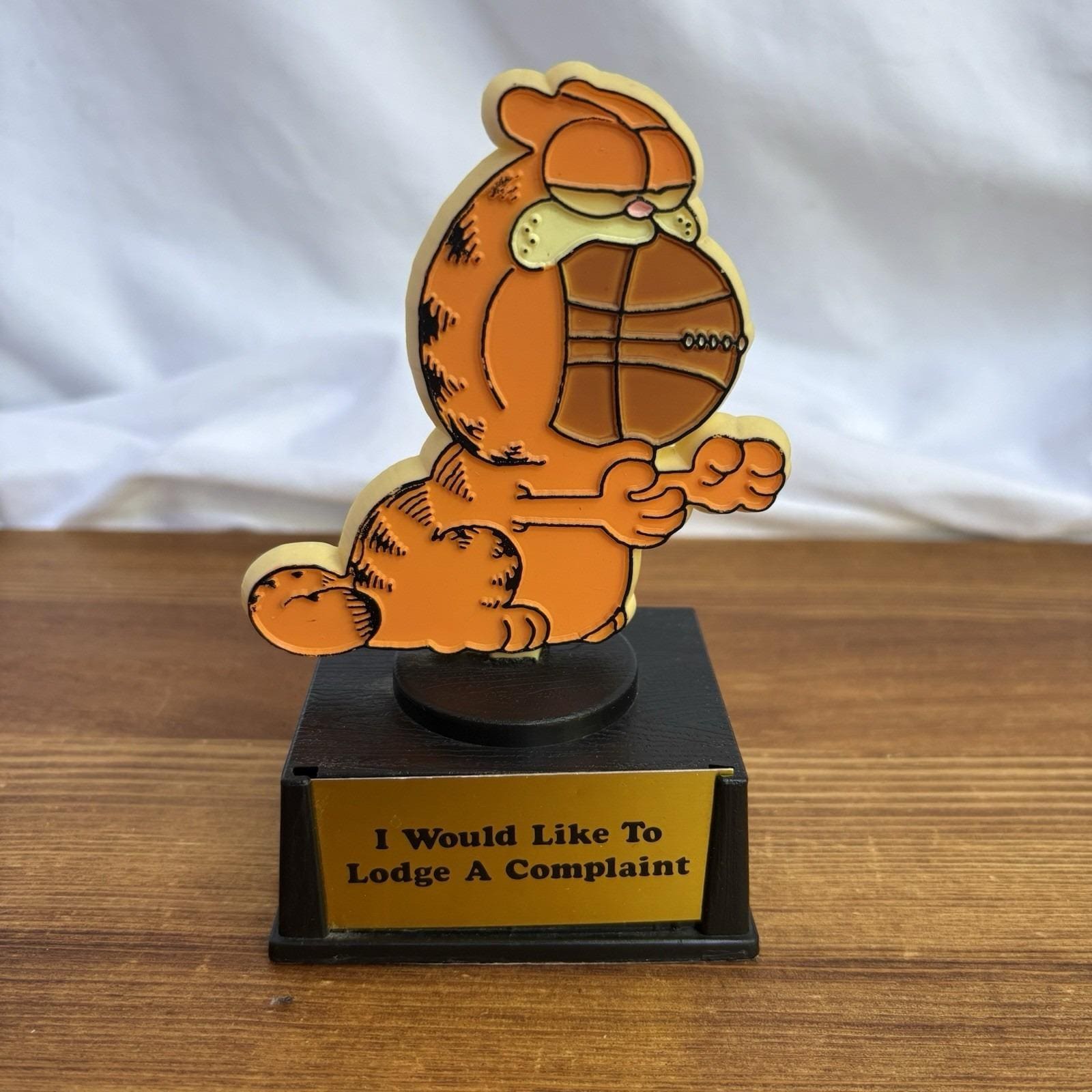 Garfield Trophy - Etsy