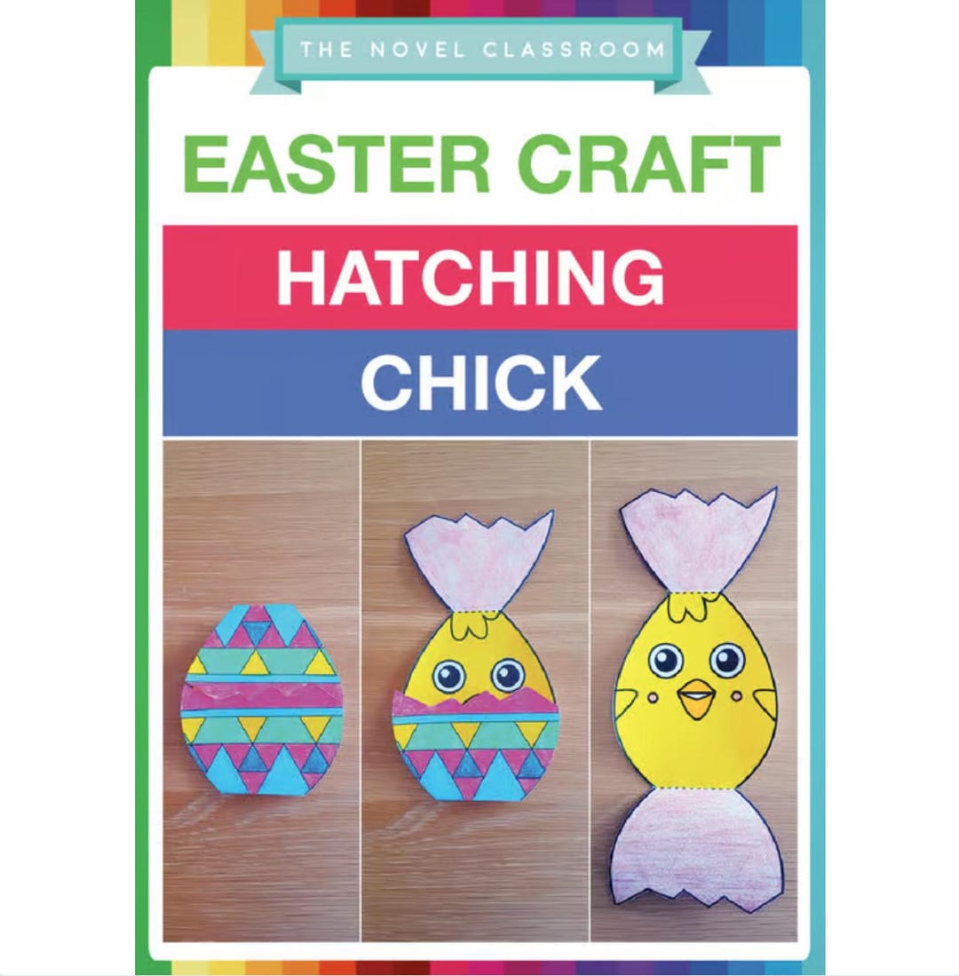 Easter Hatching Chick Craft – Printable Cut and Fold Activity for Kids ...