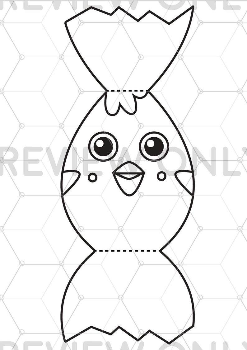 Easter Hatching Chick Craft – Printable Cut and Fold Activity for Kids ...
