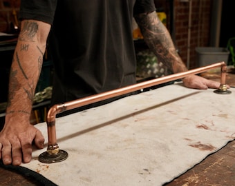 Copper Towel Rack