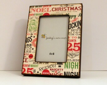 5x7 christmas frame etsy 5x7 christmas picture frame