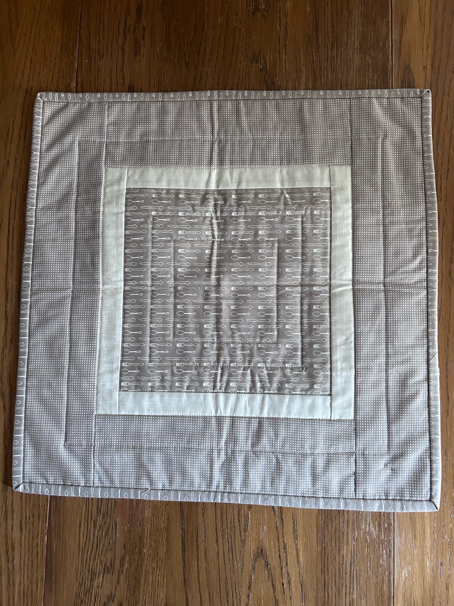 Reversible Square Table Topper - Etsy