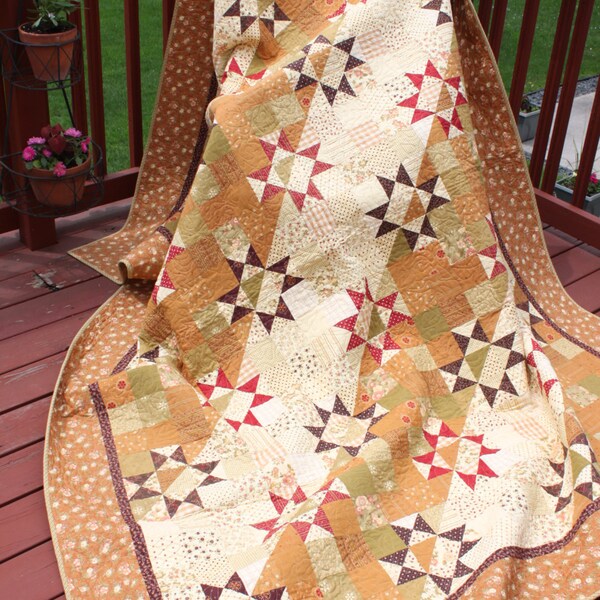Handmade Quilt Queen Etsy