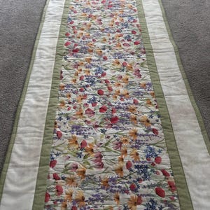 Floral Table Runner