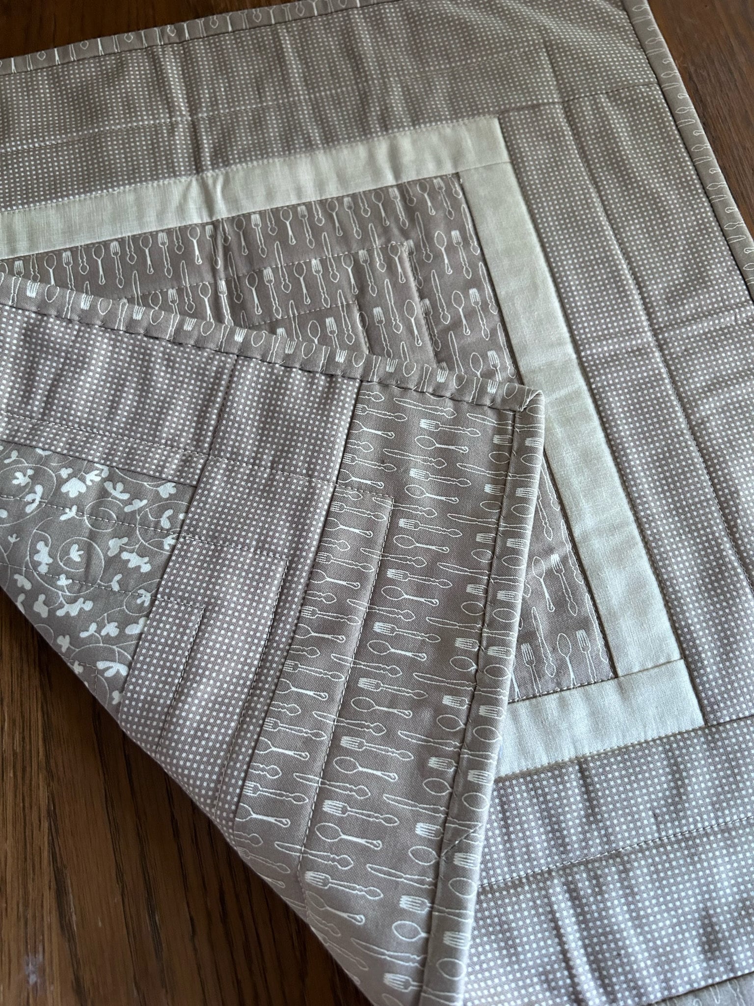 Reversible Square Table Topper - Etsy