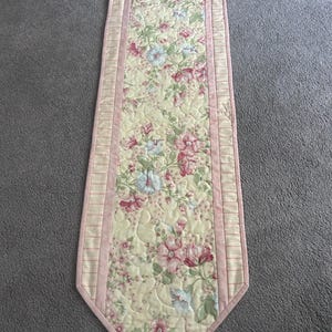 Floral Table Runner