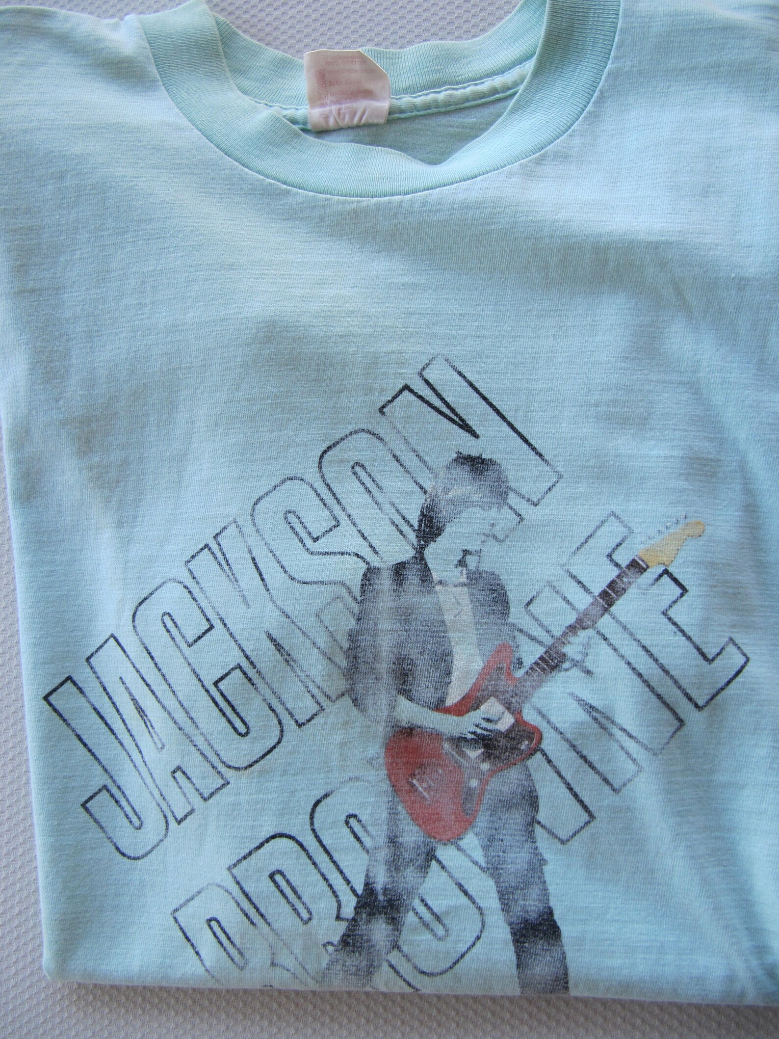 Vintage Jackson Browne fan concert T shirt collectible Etsy