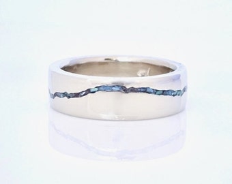 Stone Inlay Ring - Etsy
