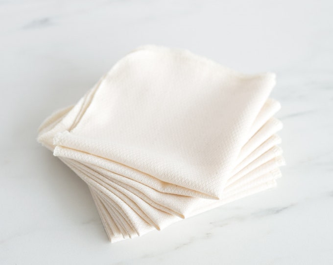 Reusable Organic Unpaper Towels Unbleached Ecofriendly Etsy