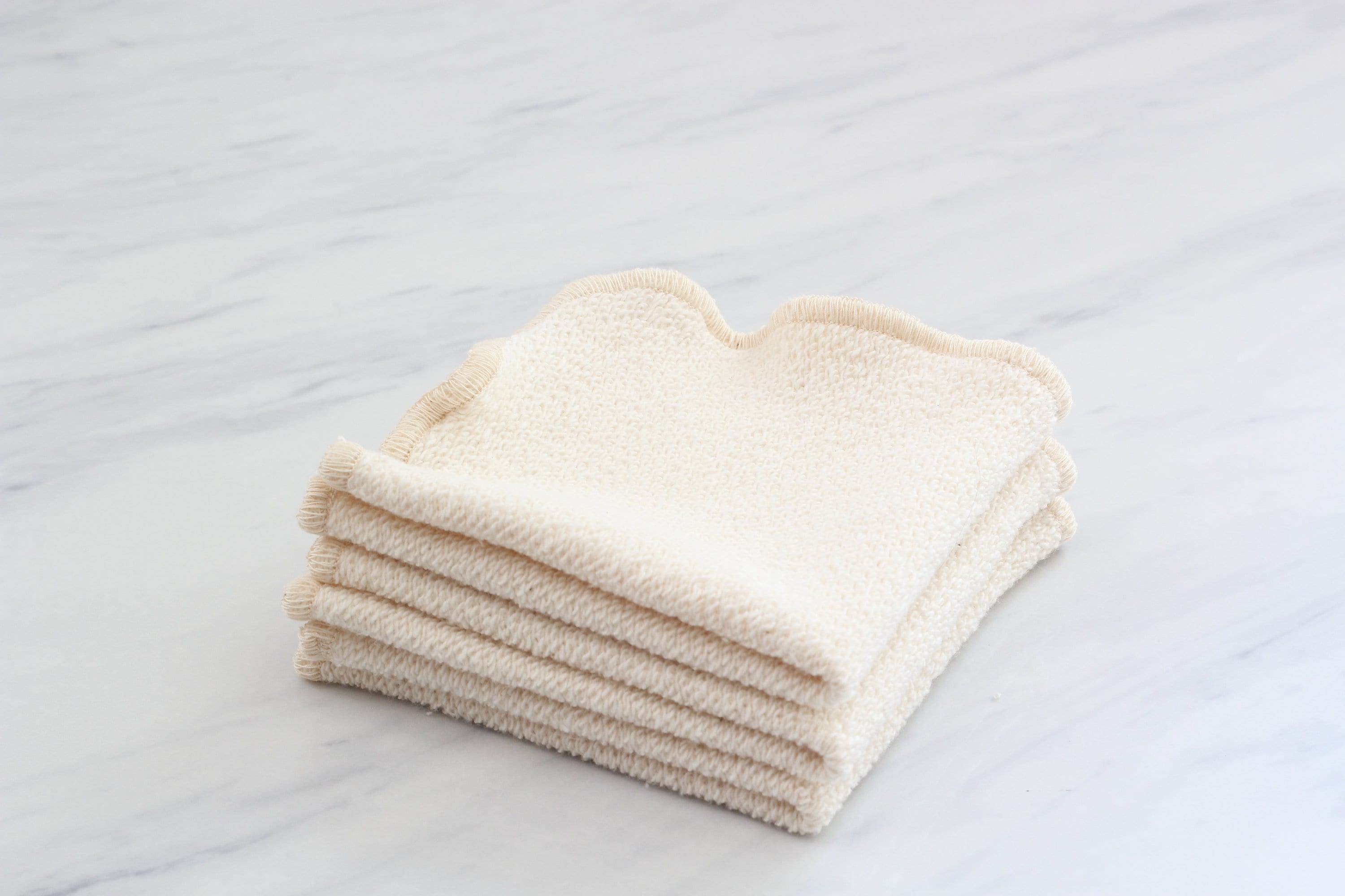 Washcloths Organic French Terry Washcloth, Facial Cloth, 1 Ply, Avail…
