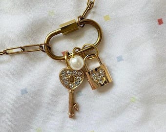 Key To My Heart Charm Necklace