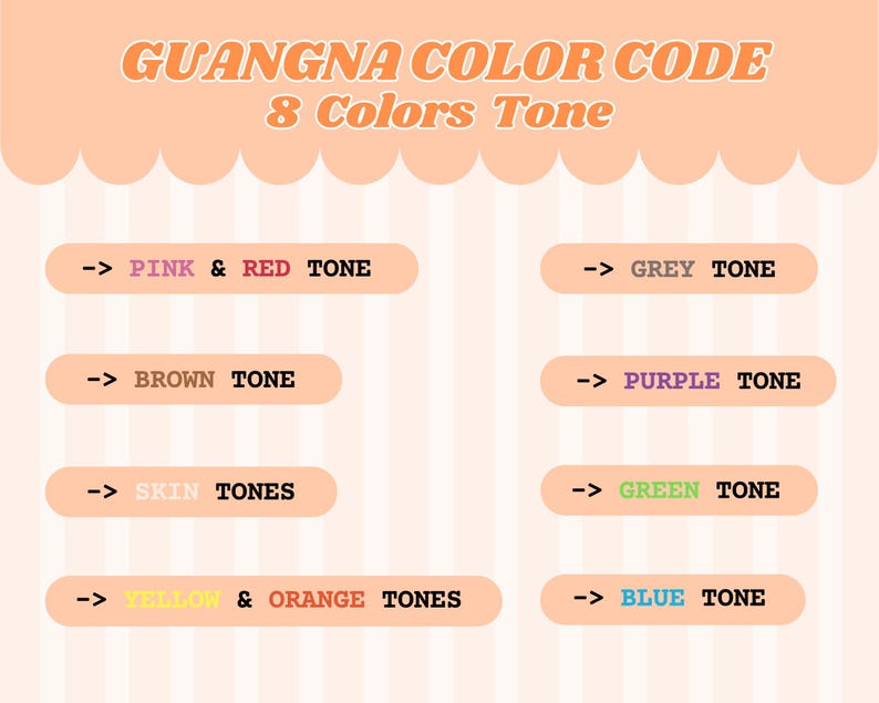 288 Colors Marker Swatch Chart Printable,acrylic Marker Color Code ...