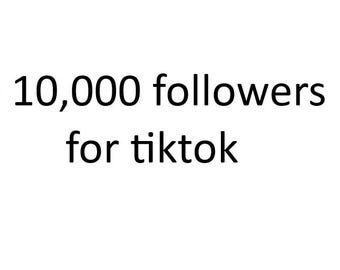 TikTok +10.000 seguidores