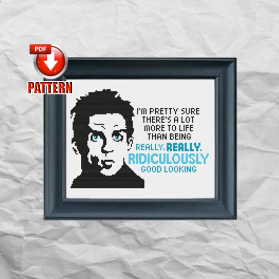 Zoolander Really Really Ridiculously Good Looking Cult Etsy Zoolander Really Really Ridiculously Good Looking Cult Etsy