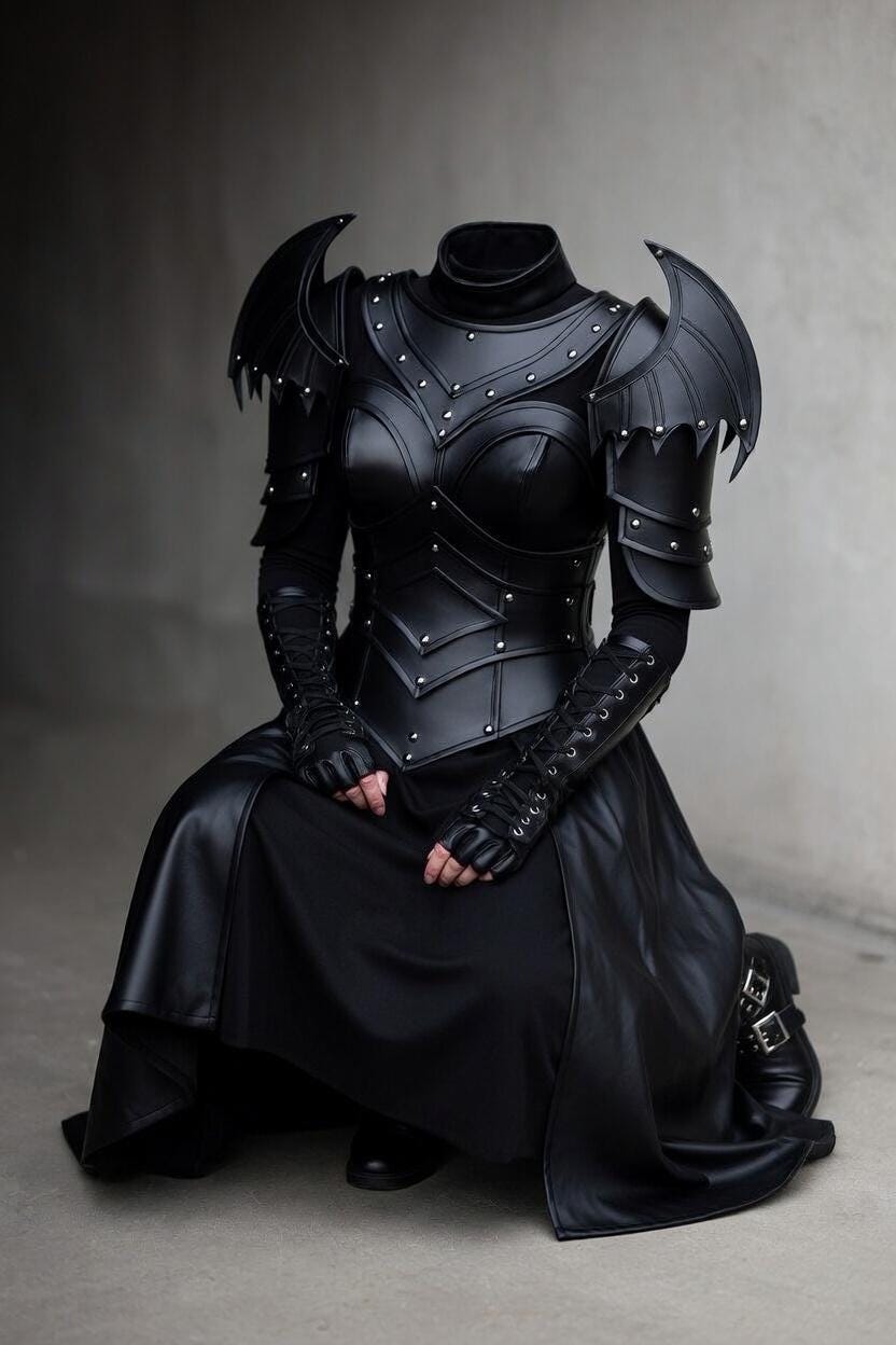 Leather Warrior Dress - Etsy