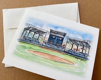 Northpoint Christian School Baseball Note Cards // NCS baseball stadium