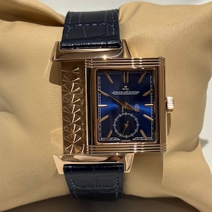 Vintage Blue and Gold Watch - Etsy display picture 1