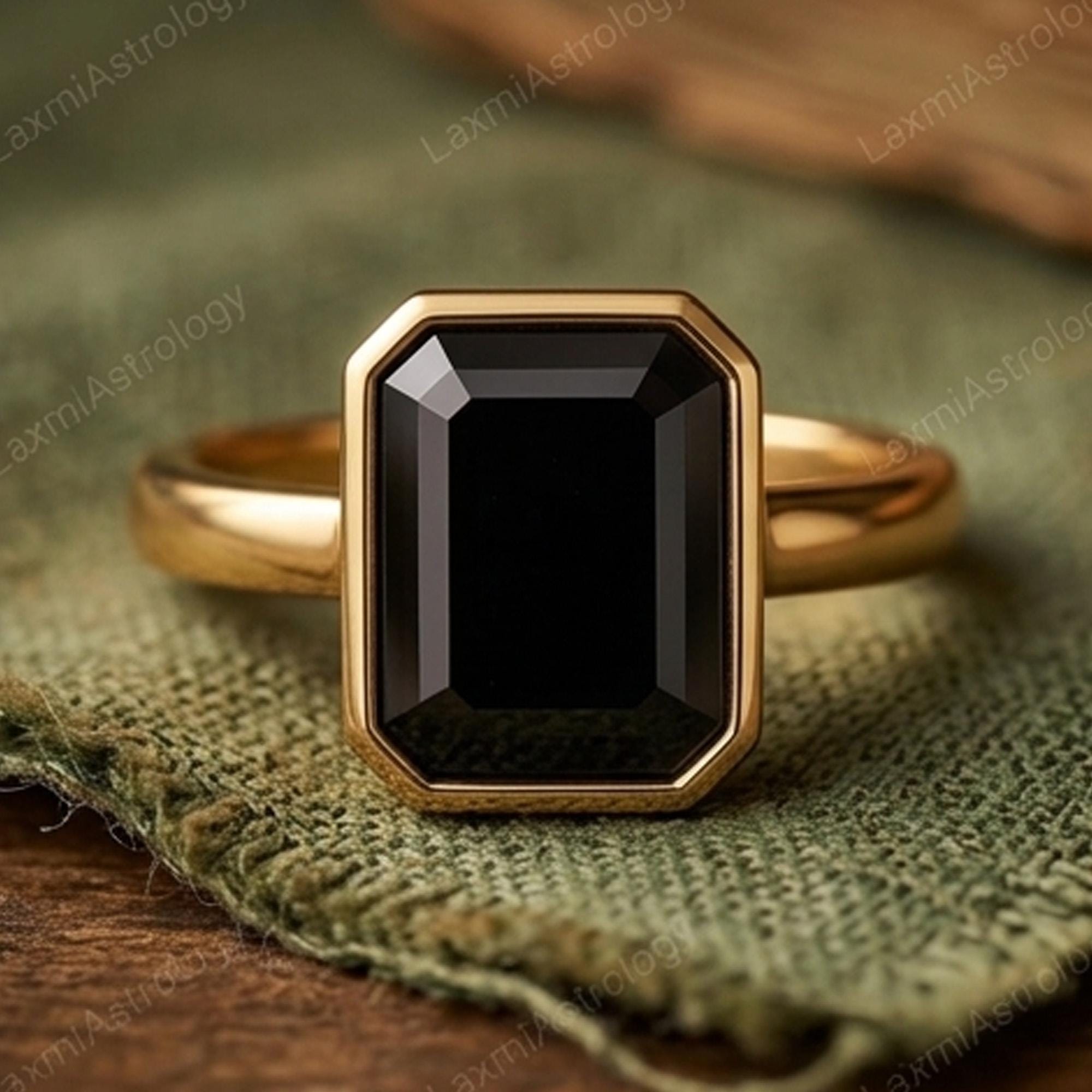 Blackstone Rings - Etsy