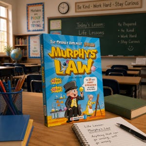 Murphy's Law Learning Book for Kids – Illustrated Problem Solving Guide (Ages 8-12)