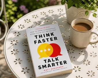 Think Faster Talk Smarter Book Paperback English, Communication Skills Guide, Public Speaking & Help in Self-Confidence