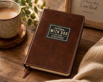 One Minute with God for Men – 365 Daily Devotions Prayer Journal