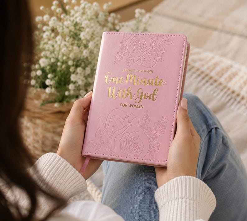 One Minute With God for Women | Daily Devotional Prayer Book & Christian Gift image 4