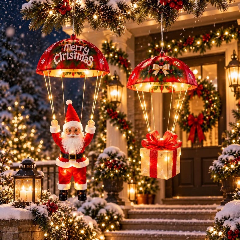 Santa Items Santa Parachutes - Etsy