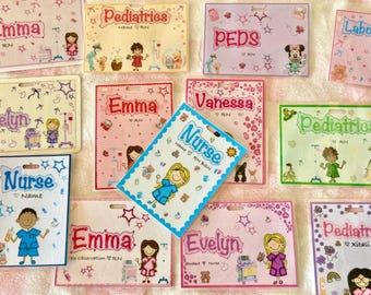 Personalized Badge Buddy: Healthcare Name Tag Badge